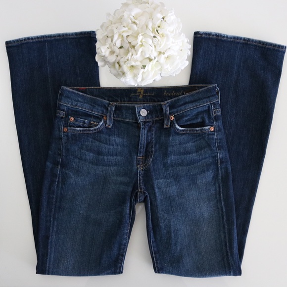 7 For All Mankind bootcut jeans size 25 - Picture 1 of 4